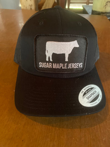 Sugar Maple Jerseys Hat (Black with Gray Patch)